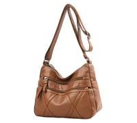 ModaZeal Soft PU Leather Handbags for Women Crossbody Bag Ladies Shoulder Bags Multi Pocket Messenger Bag for Daily Use