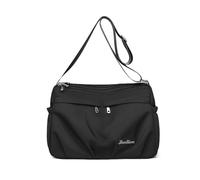 ModaZeal Women‘s Multi Pocket Crossbody Bag Nylon Ladies Handbags Waterproof Shoulder Bag Multi-Pocket Messenger Bag with Adjustable Strap for Travel, Daily Use