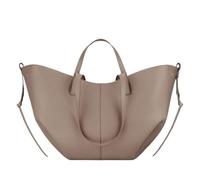 MODBAND Elegant Classic Style Large Capacity Wing Bag Crossbody Handbag Retro European American Niche Bucket Armpit Tote Bag Fashion(Gray,42-8.5-25cm)