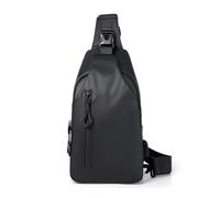MODBAND Shoulder Bag Fashionable Large Capacity Waterproof Lightweight Leisure Soft Comfortable Crossbody Bag(Black)