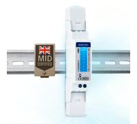Modbus Single Phase, Electric Energy Meter - Pulse Output 1 1000imp/kWh