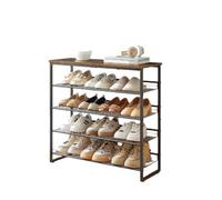Modcraft 5-Tier Adjustable Shoe Rack - Shoe Organizer For Entryway