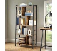 Modcraft 6 Tier Industrial Bookshelf And Living Room Display