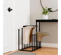 Modcraft Freestanding Metal Shoe Storage For 6 Pairs - Black
