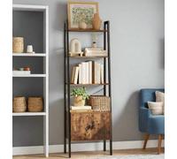 Modcraft Industrial 4-Tier Shelf Ladder with Cupboard