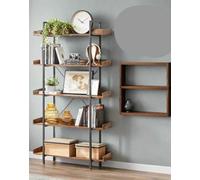 Modcraft Industrial 5 Tier Bookcase Shelving And Display Cabinet