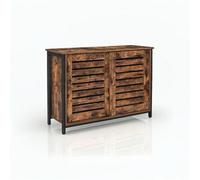Modcraft Industrial Cabinet With Sliding Doors - Brown