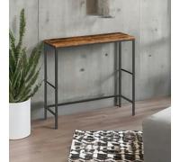 Modcraft Slim Console Table Metal Frame Display Table for Hallway Small Spaces