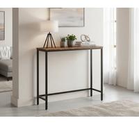 Modcraft Slim Console Table Metal Frame Display Table For Hallway Small Spaces