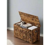 Modcraft Storage Bench And Chest With Safety Hinges - Brown