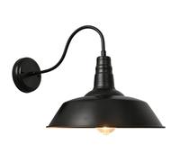 Moddeny Large Porch Outdoor Wall Sconce Waterproof Wall Mount Vintage Wall Lights Black Gooseneck Exterior Barn Light Farmhouse Retro Nostalgia Garage Patio Lighting Luminaire