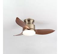 Moddeny Outdoor Ceiling Fan with Lights 39 Inch Ceiling-Mounted Ceiling Fan Light 3 Color Low Profile Smart Ceiling Fan LED Ceiling Fans with Lights and Remote for Bedroom Living Room Kids Room