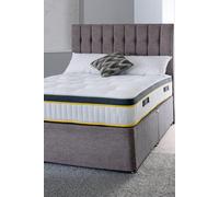 Mode 3000 Count Pocket Sprung Tufted Mattress The Shire Bed Company White Super King