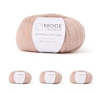Mode at Rowan, Alpaca Cotton, Satin, 25g (Pack of 4)