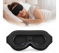 MODE BLEND 3D Contoured 100% Blackout Sleep Mask for Women & Men - Zero Eye Pressure, Adjustable Eye Mask for Sleeping, Soft Lightweight Blindfold for Deep Sleep, Travel & Relaxation