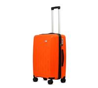 Mode Citrus | Hard-Side Polypropylene | Trolley Suitcase | 8-Wheel | TSA Lock | Superior Lining, Orange, 55cm (S), Luggage