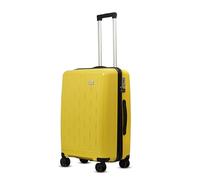 Mode Citrus | Hard-Side Polypropylene | Trolley Suitcase | 8-Wheel | TSA Lock | Superior Lining, Yellow, 55cm (S), Luggage