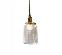 MODEBHD Modern Glass Drop Lamp Geometric Figure Decor Seeded Bubbles And Crack Pendant Lighting Ceiling Light Sconce Hanging Lamp Suspend Light For Kitchen Island Light Fixture Chandelier Spotlight