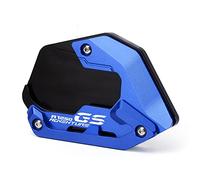 Modeer for BMW R1250GS Adventure 2018-2023 (Low Suspension) Motorcycle CNC Support Extension Plate Kickstand Side Stand Pad r 1250 gs adv r1250gsa Accessories (Blue)