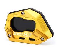 Modeer For BMW R1250GS Adventure 2018-2023 (Not For Lowered Vehicles) Motorcycle CNC Support Extension Plate Kickstand Side Stand Pad r 1250 gs adv r1250gsa Accessories (gold)