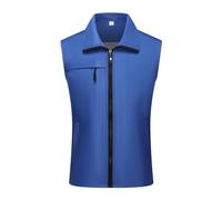 Modeewel Softshell Vest Men's Unisex Lightweight Summer Windproof Running Vest Breathable Vest Sporty Gilet Outdoor Sleeveless Jacket for Cycling Hiking Golf Work Colourful Sports Vest Practical Vest