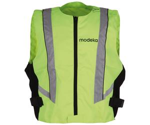 Modeka Basic Reflective Vest, yellow, size M for Men