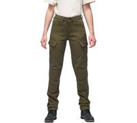 Modeka Brandon Cargo Ladies Motorcycle Jeans, green, size 2XL for Women