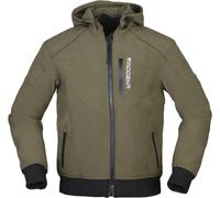 Modeka Clarke waterproof Motorcycle Textile Jacket, olive, size 4XL