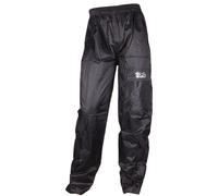 Modeka Easy Summer Rain Pants, black, size M for Men
