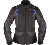 Modeka Elaya Ladies Motorcycle Textile Jacket, black/dark grey, size 80