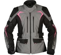 Modeka Elaya Ladies Motorcycle Textile Jacket, grey/black, size 42
