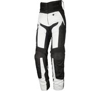 Modeka Elaya Ladies Motorcycle Textile Pants, light grey/black, size 42