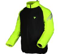 Modeka Flex Dry Motorcycle Rain Jacket, black/yellow, size XL