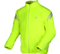 Modeka Flex Dry Motorcycle Rain Jacket, yellow, size 4XL for Men