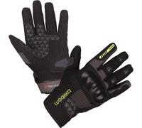 Modeka Fuego Motorcycle Gloves, black-grey, size 4XL for Men