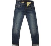 Modeka Glenn Slim Motorcycle Textile Pants, blue, size 30 for Men