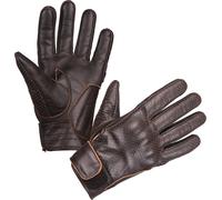Modeka Hot Classic perforated Motorcycle Gloves, brown, size L for Men