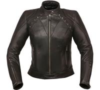 Modeka Jessy Gem, leather jacket perforated women 42 Black