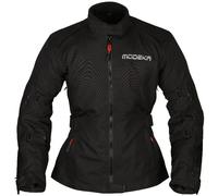 Modeka Luana Women Motorcycle Textile Jacket, black, size 46