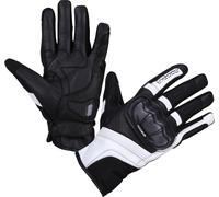 Modeka Miako Air Motorcycle Gloves, black-white, size 2XL for Men