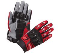 Modeka MX Top Gloves, black-red, size S for Men