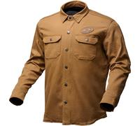 Modeka Oliwer Motorcycle Shirt, beige, size 4XL