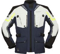Modeka Panamericana 2 Motorcycle Textile Jacket, light grey/blue, size 3XL