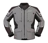 Modeka Panamericana 2 Motorcycle Textile Jacket, black-grey, size 3XL