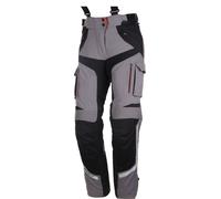 Modeka Panamericana Ladies Motorcycle Textile Pants, grey/black, size 36
