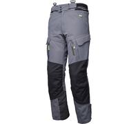 Modeka Paneo LT waterproof Motorcycle Textile Pants, grey/black, size 4XL