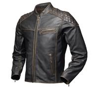 MODEKA Phinix Leather Jacket men Brown, L