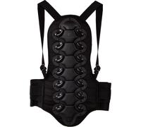 Modeka Shield Flow Back Protector, black, size M L for Men