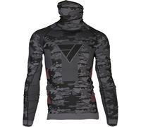 Modeka Tech Dry Bandana Longsleeve Functional Shirt, black/camouflage, size L