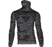 Modeka Tech Dry Bandana Longsleeve Functional Shirt, black-multicolored, size XL for Men